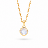 Lunita Mondstein Anhänger | Gold