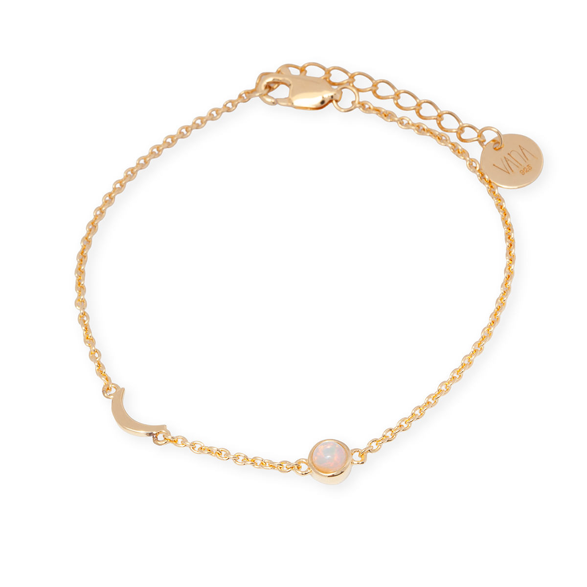 Luz Opal Armband | Gold