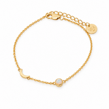 Luz Opal Armband | Gold
