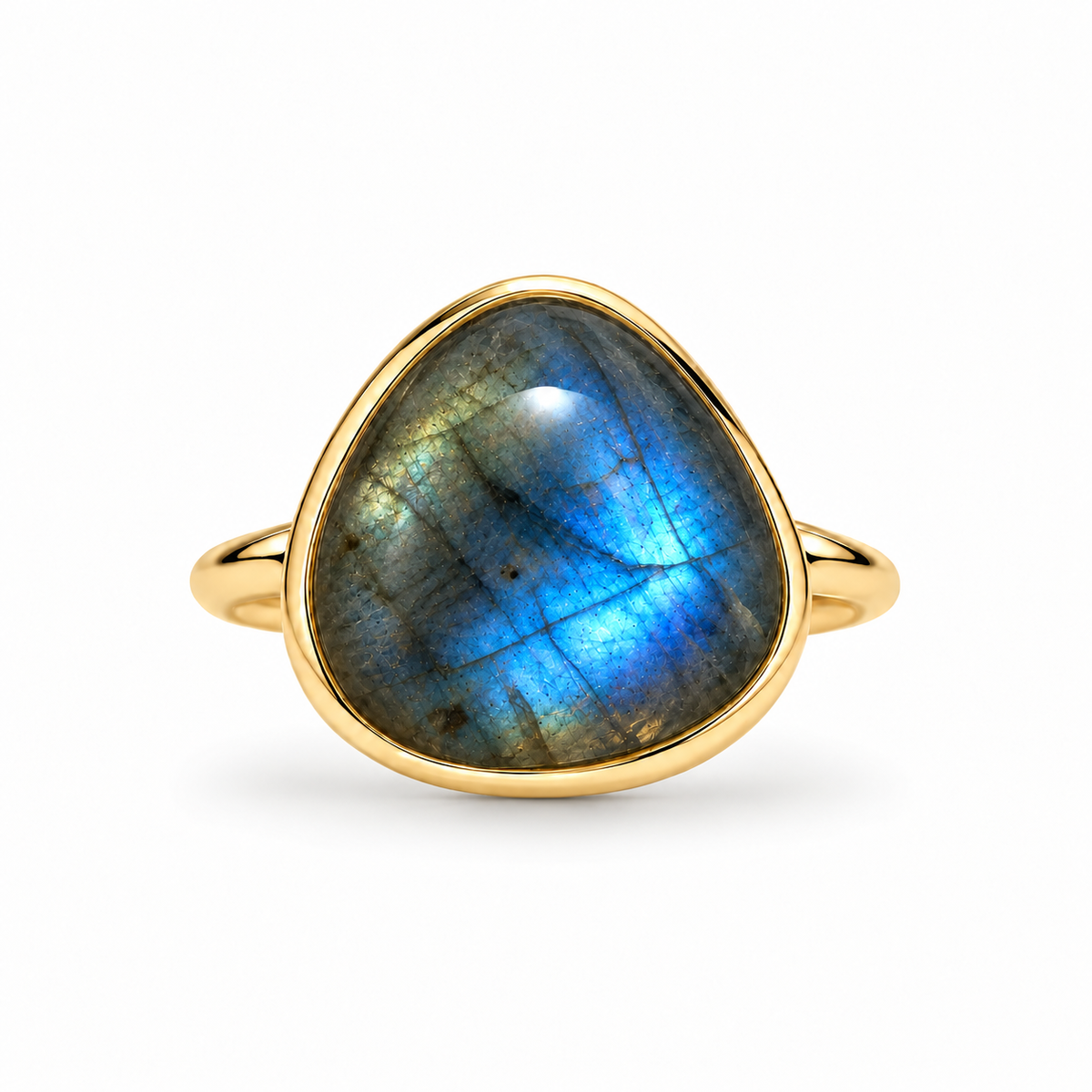 Magnéa Labradorit Ring | Gold