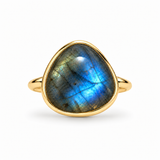 Magnéa Labradorit Ring | Gold