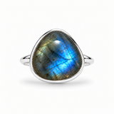 Magnéa Labradorit Ring | Silber
