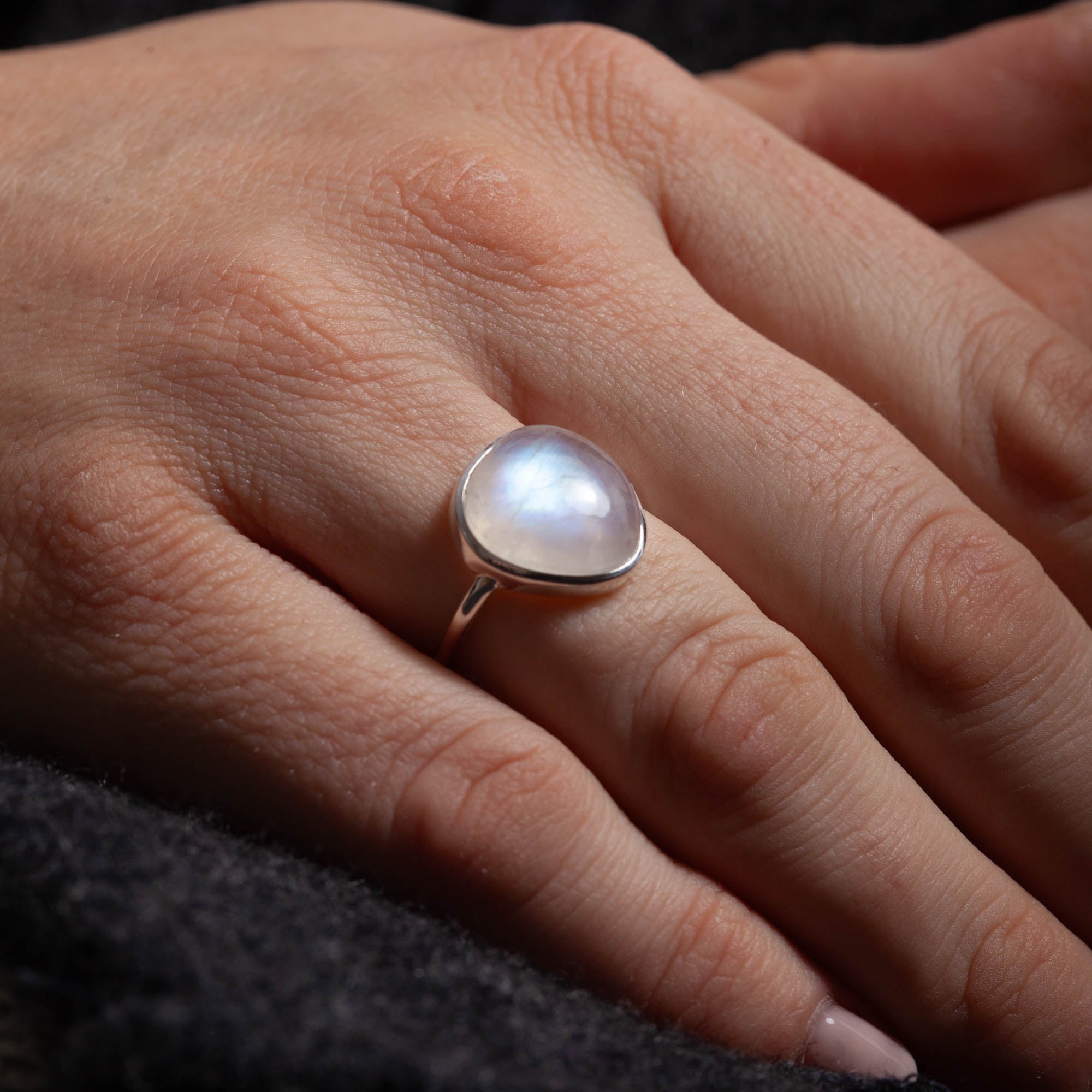 Magnéa Mondstein Ring | Silber