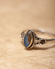 Marida Labradorit Ring | Silber