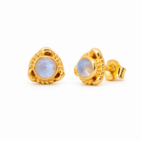 Miraya Mondstein Ohrstecker | Gold