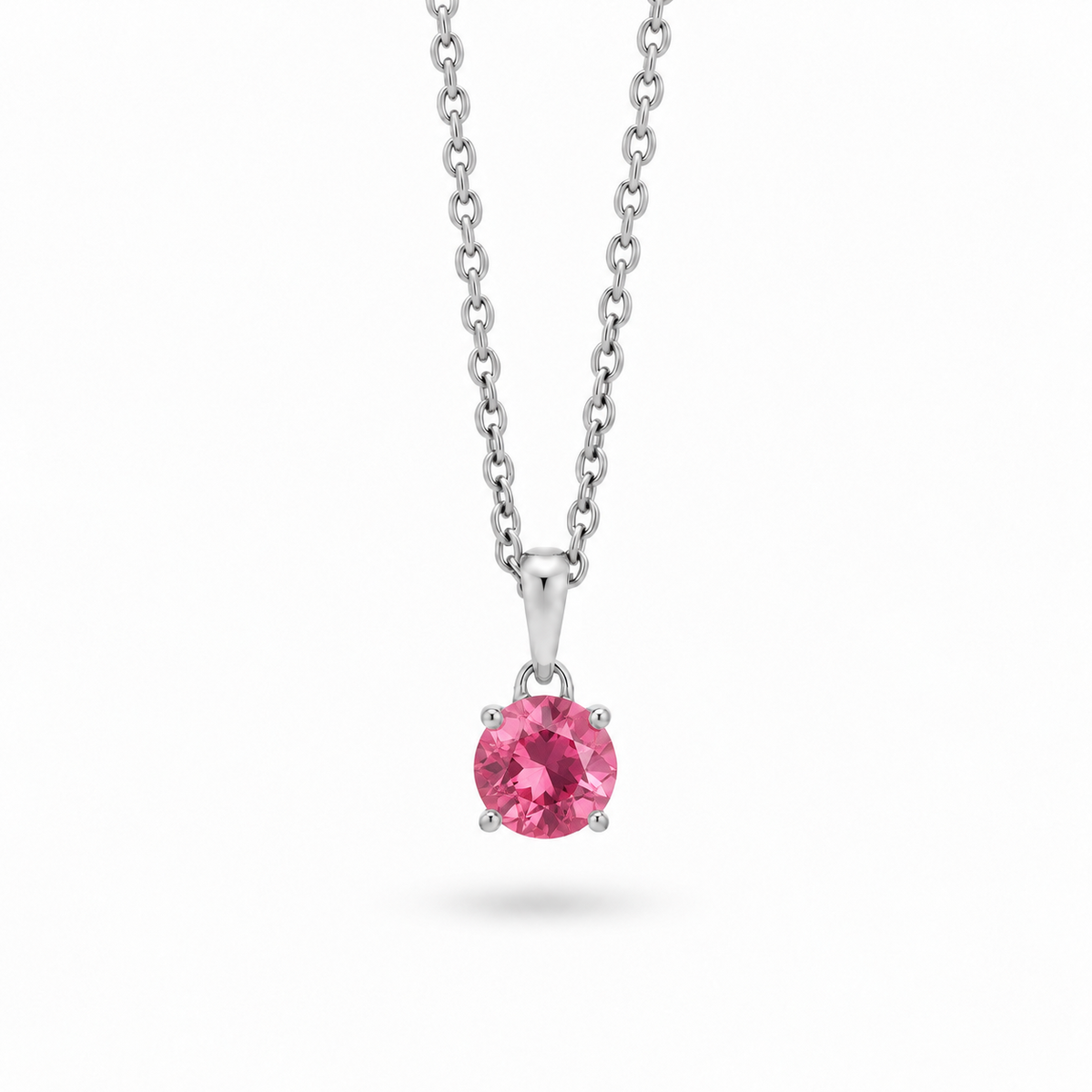 Nuvéa Pinker Turmalin Anhänger | Silber