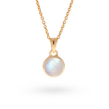 Alma de Loto Moonstone Earring | Silver