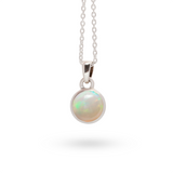 Océano Opal Anhänger | Silber