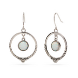 Pasión Moonstone Earring | Silver