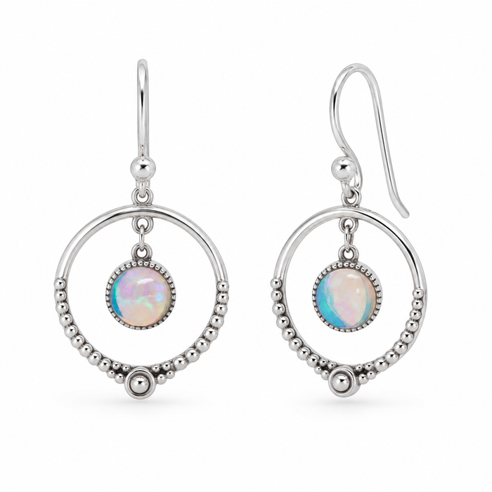 Pasión Moonstone Earring | Silver