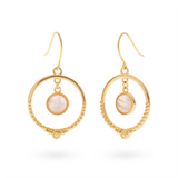 Pasión Moonstone Earring | Silver