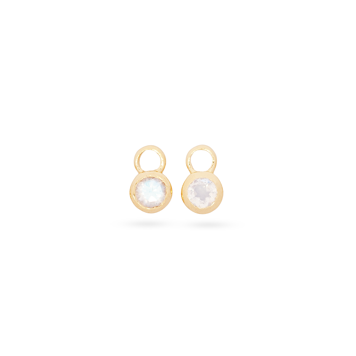 Alma de Loto Moonstone Earring | Silver