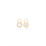 Alma de Loto Moonstone Earring | Silver