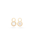 Alma de Loto Moonstone Earring | Silver