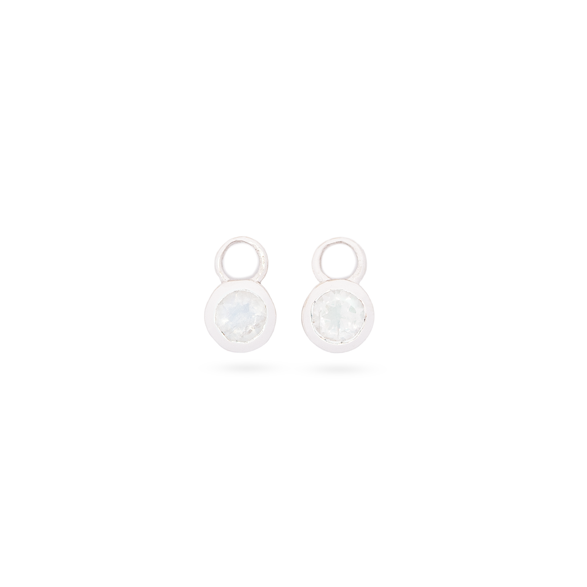 Alma de Loto Moonstone Earring | Silver