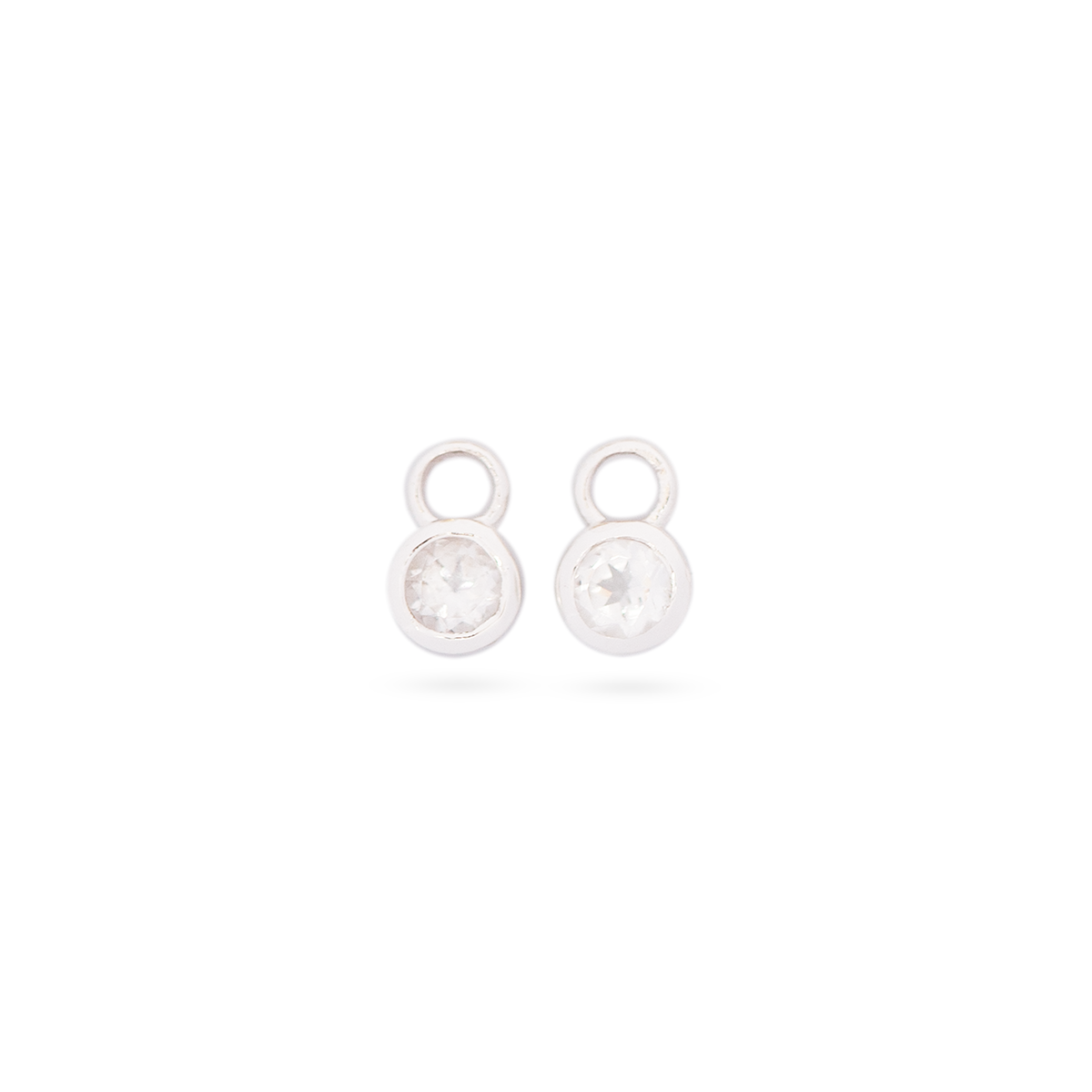 Alma de Loto Moonstone Earring | Silver