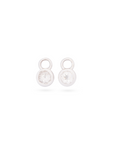 Alma de Loto Moonstone Earring | Silver