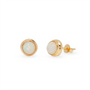 Perlita Opal Ohrstecker | Gold