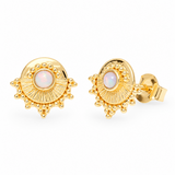 Rayos Opal Ohrstecker | Gold
