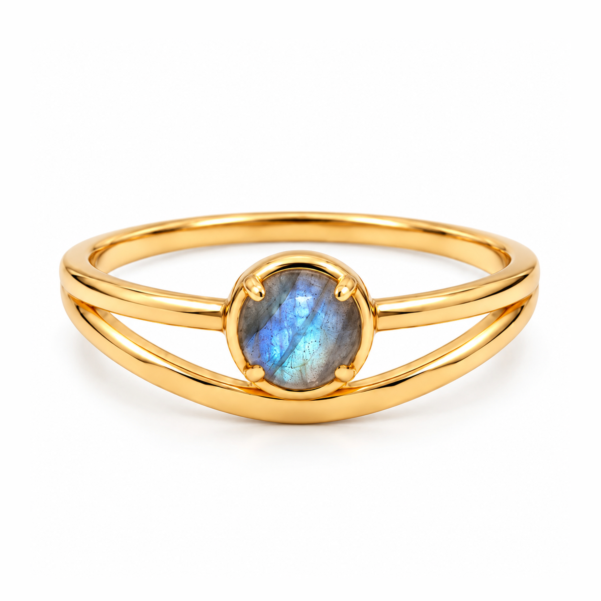 Serenya Labradorit Ring | Gold