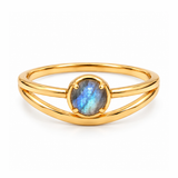 Serenya Labradorit Ring | Gold