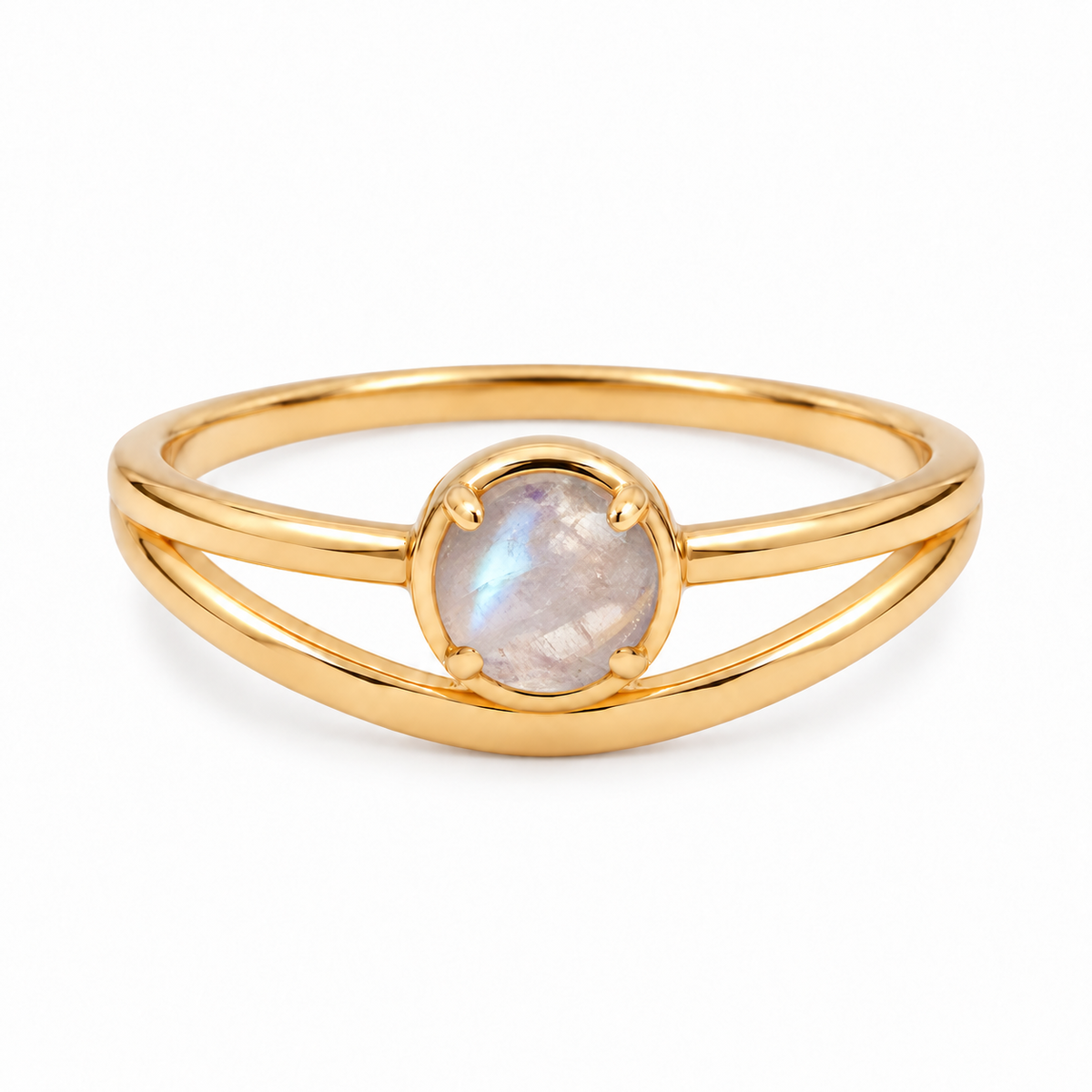 Serenya Mondstein &amp; Espina Ring | Gold Layering Set