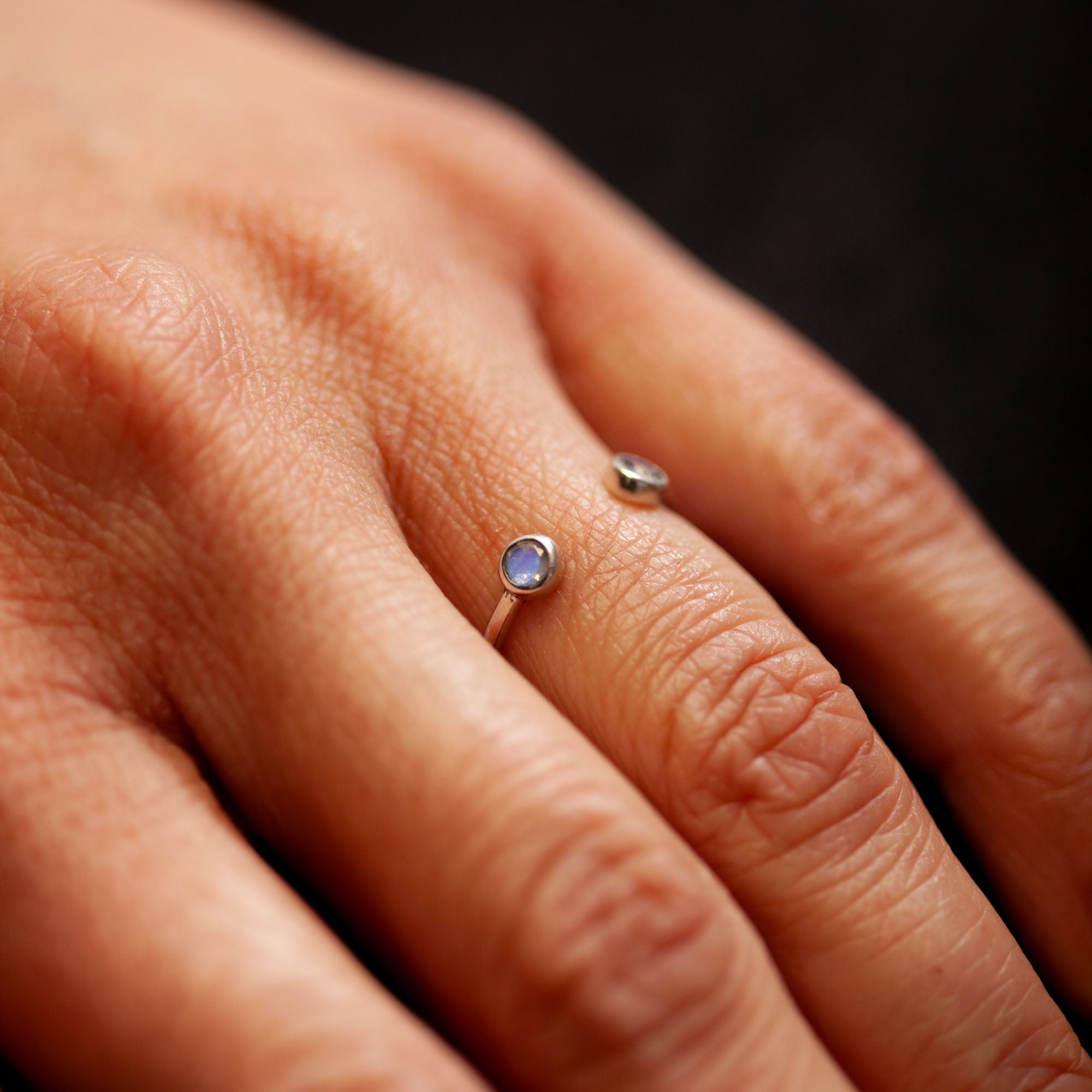 Sínea Mondstein Ring | Silber