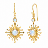 Soléa Mondstein Ohrringe | Gold