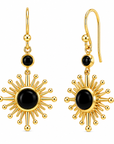 Soléa Onyx Ohrringe | Gold