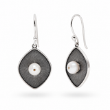 Solenne Perlen Ohrringe | Silber