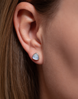 Sorina Mondstein Ohrstecker | Silber