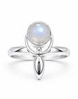 Taluna Mondstein Ring | Silber