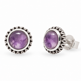 Ternura Amethyst Ohrstecker | Silber