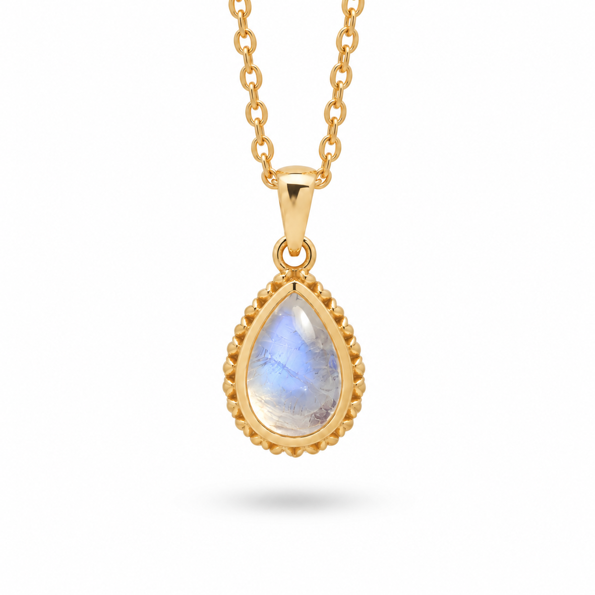 Ternura Mondstein Anhänger | Gold