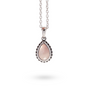 Ternura Rosenquarz Anhänger | Silber