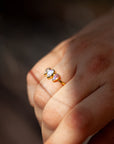 Triora Mondstein Ring | Gold