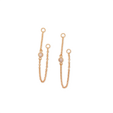 Vairea Rosenquarz Ohrring Charms | Gold