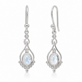Valoura Mondstein Ohrringe | Silber