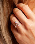 Valunea Mondstein Ring | Silber