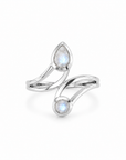 Valunea Mondstein Ring | Silber