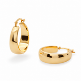 Velar Hoops Ohrringe | Gold