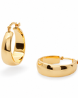 Velar Hoops Ohrringe | Gold
