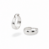 Velar Hoops Ohrringe | Silber