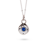Véora Birthstone Anhänger - Lapislazuli (September) | Silber