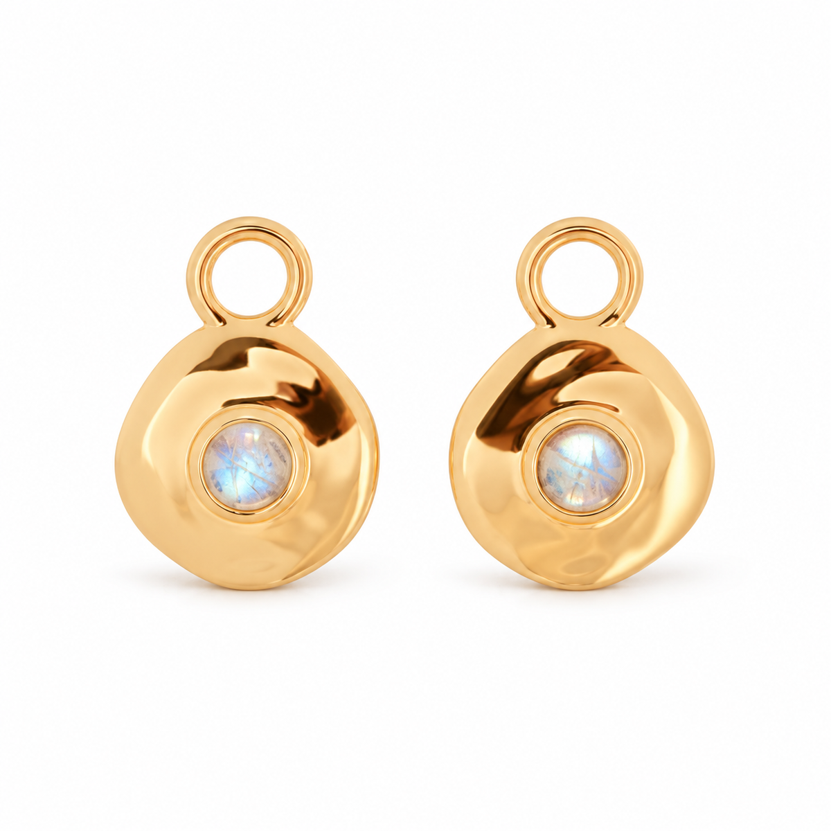 Véora Birthstone Charms - Mondstein (Juni) | Gold