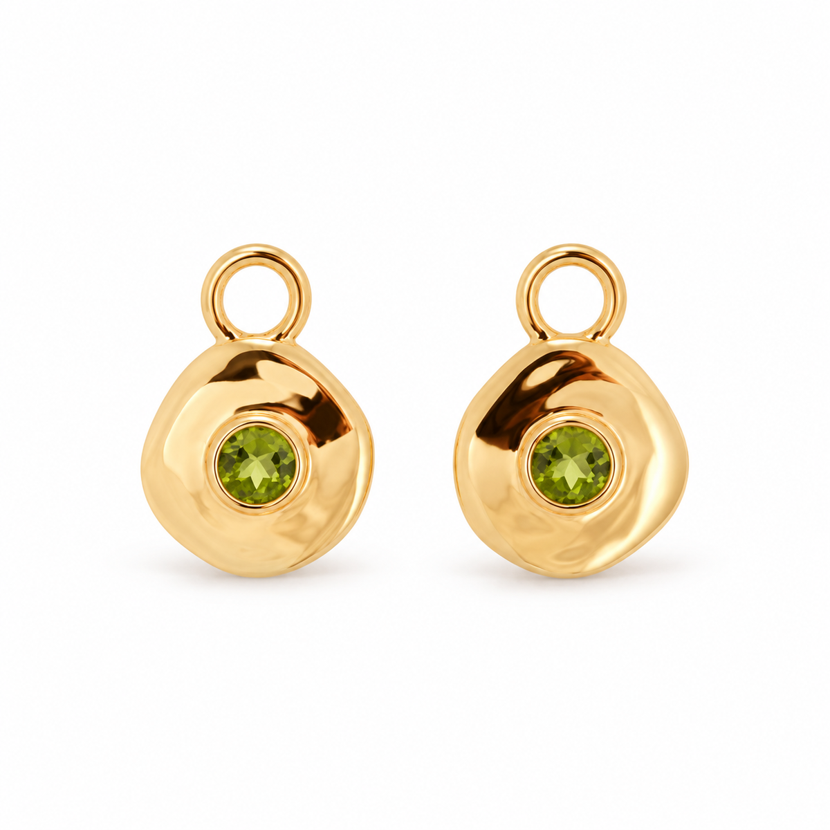 Véora Birthstone Charms - Peridot (August) | Gold