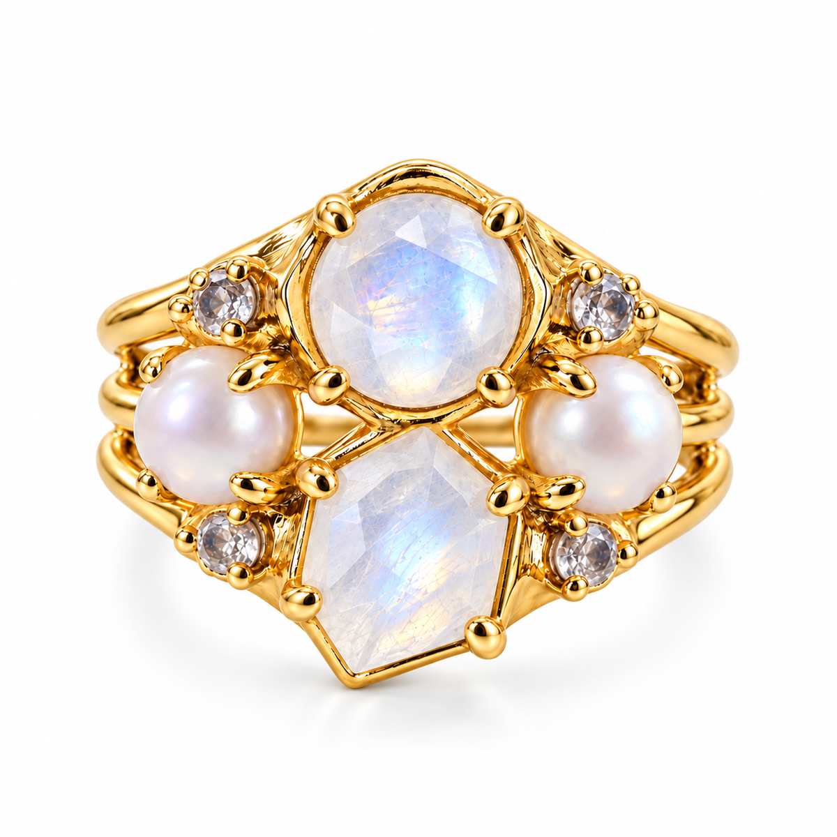 Vincarte Mondstein Ring | Gold