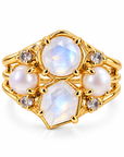 Vincarte Mondstein Ring | Gold