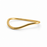 Wave Bloom Ring | Gold