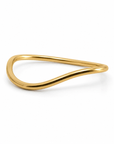 Wave Bloom Ring | Gold
